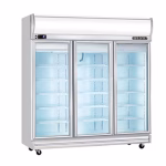 3DDC-SM Large Capacity 3 Door Display Fridge